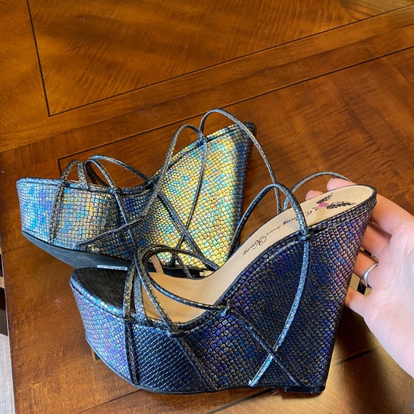 Wedge sandals - Picture 3 of 5